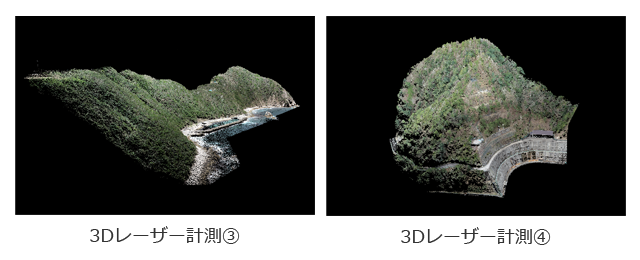 【インフラ】原子力発電所　隣接斜面の3D計測